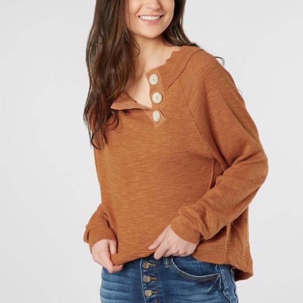 Free People Dont Forget Me Pullover Medium